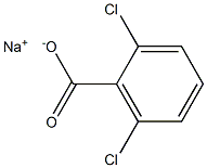 2,6-Dichlorobenzoic acid sodium salt 结构式