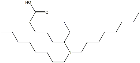 6-(Dioctylamino)octanoic acid 结构式