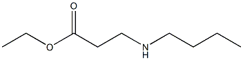 3-(Butylamino)propanoic acid ethyl ester 结构式