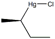 (-)-[(R)-sec-Butyl]chloromercury(II) 结构式