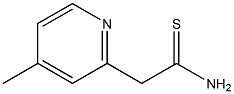 4-Methyl-2-pyridinethioacetamide 结构式