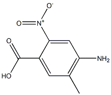 4-Amino-5-methyl-2-nitrobenzoic acid 结构式