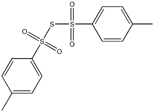 Bis(4-methylphenylsulfonyl) sulfide 结构式