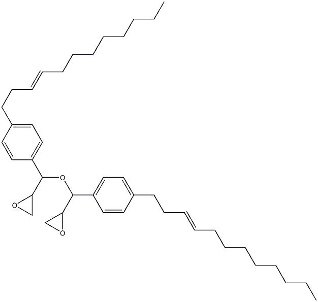 4-(3-Dodecenyl)phenylglycidyl ether 结构式