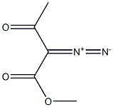 Methyl 2-diazo-3-oxobutanoate 结构式