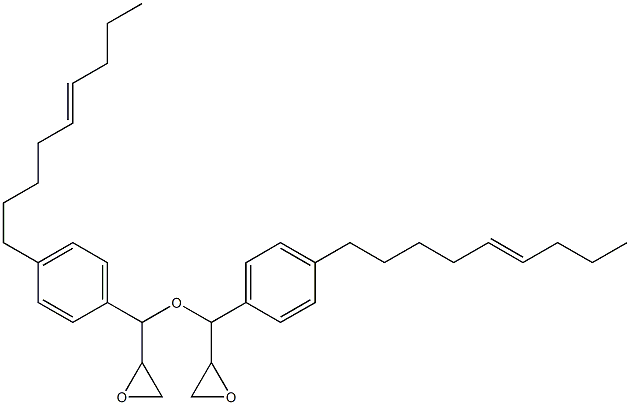 4-(5-Nonenyl)phenylglycidyl ether 结构式