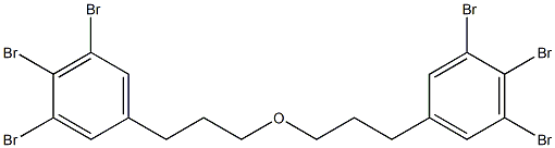 3,4,5-Tribromophenylpropyl ether 结构式