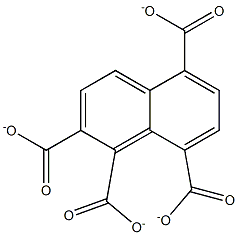 1,2,5,8-Naphthalenetetracarboxylate 结构式