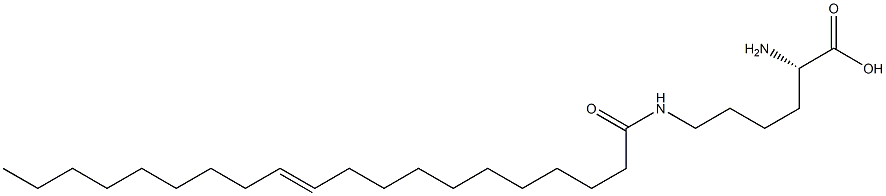 N6-(11-Icosenoyl)lysine 结构式