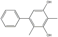 2,4-Dimethyl-5-phenylbenzene-1,3-diol 结构式