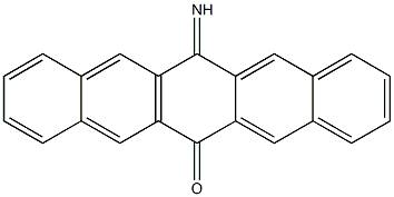 6-Iminopentacen-13(6H)-one 结构式