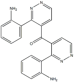 (2-Aminophenyl)(4-pyridazinyl) ketone 结构式