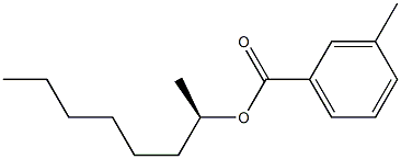 (-)-m-Toluic acid (R)-1-methylheptyl ester 结构式