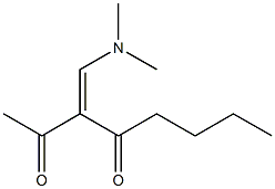 3-Dimethylaminomethylene-2,4-octanedione 结构式