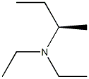 [R,(-)]-N,N-Diethyl-1-methyl-1-propanamine 结构式