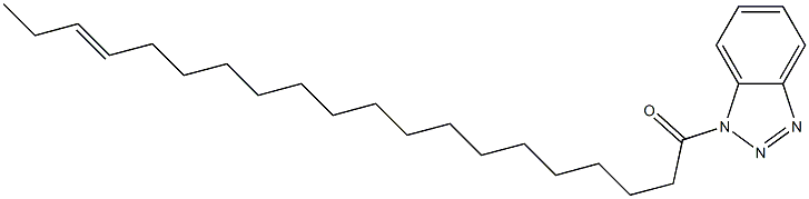 1-(17-Icosenoyl)-1H-benzotriazole 结构式