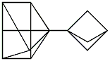 4-(Bicyclo[1.1.1]pentan-1-yl)pentacyclo[4.2.0.02,5.03,8.04,7]octane 结构式