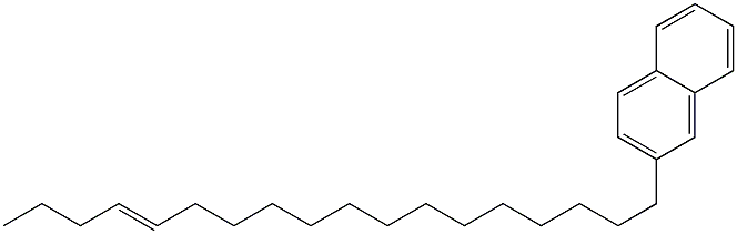 2-(14-Octadecenyl)naphthalene 结构式