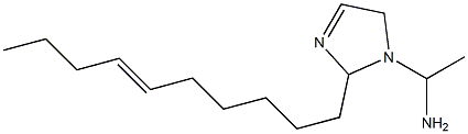 1-(1-Aminoethyl)-2-(6-decenyl)-3-imidazoline 结构式