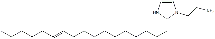 1-(2-Aminoethyl)-2-(11-heptadecenyl)-4-imidazoline 结构式