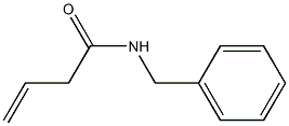 N-Benzyl-3-butenamide 结构式