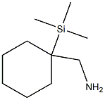 1-Aminomethyl-1-trimethylsilylcyclohexane 结构式