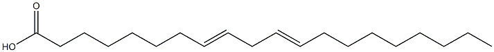 8,11-Icosadienoic acid 结构式