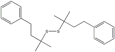 Benzyl(1,1-dimethylethyl) persulfide 结构式