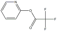 Trifluoroacetic acid 2-pyridinyl ester 结构式