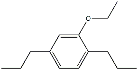 1-Ethoxy-2,5-dipropyl-benzene 结构式