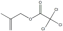 Trichloroacetic acid 2-methylallyl ester 结构式