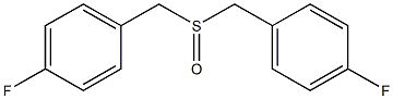 4-Fluorophenyl(methyl) sulfoxide 结构式