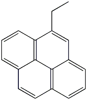 4-Ethylpyrene 结构式