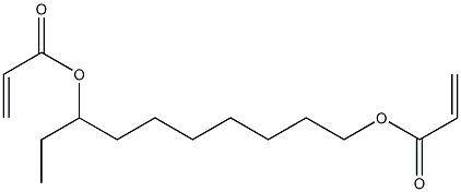 Diacrylic acid 1,8-decanediyl ester 结构式