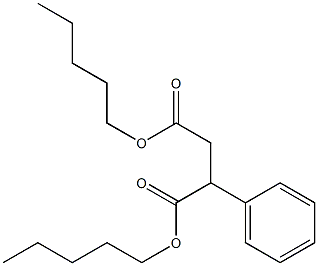 Phenylsuccinic acid dipentyl ester 结构式