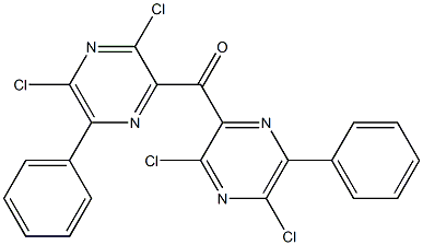 Phenyl(2,6-dichloropyrazin-3-yl) ketone 结构式