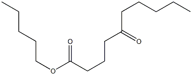 5-Ketocapric acid pentyl ester 结构式