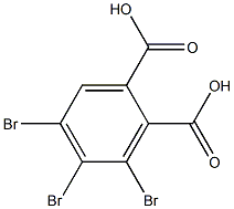 3,4,5-Tribromophthalic acid 结构式