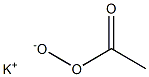 Peroxyacetic acid potassium salt 结构式