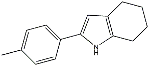 2-(4-Methylphenyl)-4,5,6,7-tetrahydro-1H-indole 结构式