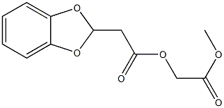 1,3-Benzodioxole-2,2-bis(acetic acid methyl) ester 结构式