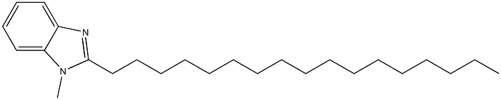 2-Heptadecyl-1-methyl-1H-benzimidazole 结构式