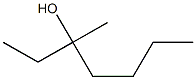 DL-3-Methyl-3-heptanol 结构式