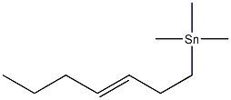 3-Heptenyltrimethylstannane 结构式