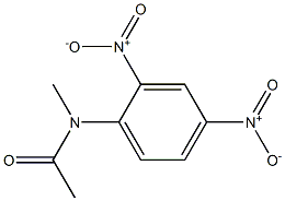 N-Methyl-2',4'-dinitroacetanilide 结构式