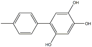 5-(4-Methylphenyl)benzene-1,2,4-triol 结构式