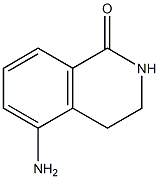 5-Amino-3,4-dihydroisoquinolin-1(2H)-one 结构式