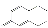 5,6,7,8-Tetrahydro-4a-methylnaphthalen-2(4aH)-one 结构式