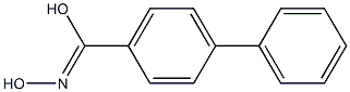 1,1'-Biphenyl-4-carbohydroximic acid 结构式