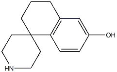 Spiro[piperidine-4,1'-tetralin]-6'-ol 结构式